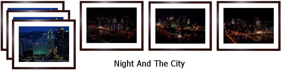 Night And The City  Framed Prints